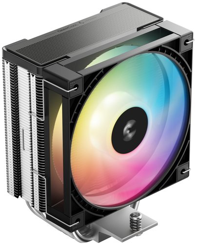 Кулер для процессора DEEPCOOL AG400 G2 ARGB [R-AG400-BKAMMG2-G] черный