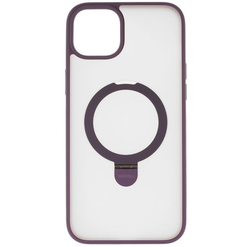 Накладка  MOCOLL Ferris Wheel Series для Apple iPhone 15 Plus фиолетовый/прозрачный