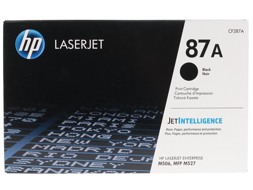 Картридж лазерный HP 87A (CF287A) черный