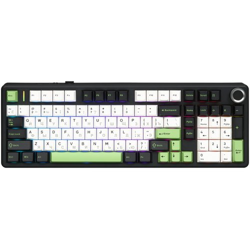 Клавиатура  проводная + беспроводная AULA F99 Pro цвет черный