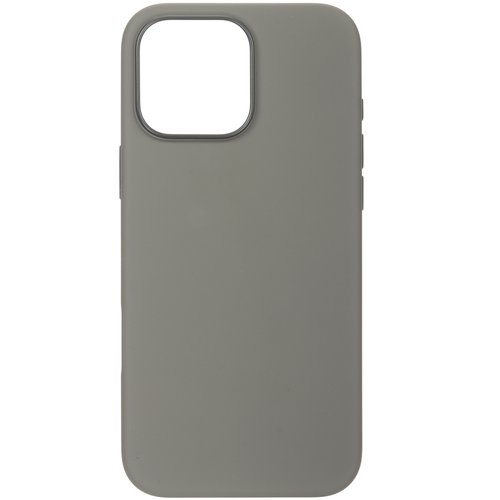 Накладка  KEYRON Silicone Origin для Apple iPhone 16 Pro Max серый