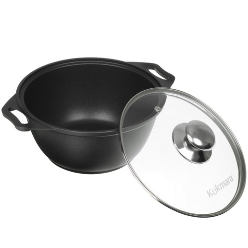 Кастрюля Kukmara Традиция к22а 2 л 22.5 см черный