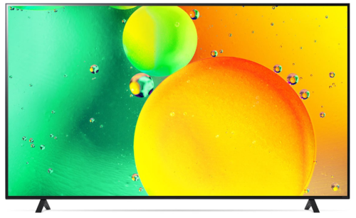 75" (189 см) Телевизор LG 75NANO756QA черный