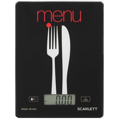 Кухонные весы Scarlett SC-KS57P81 черный