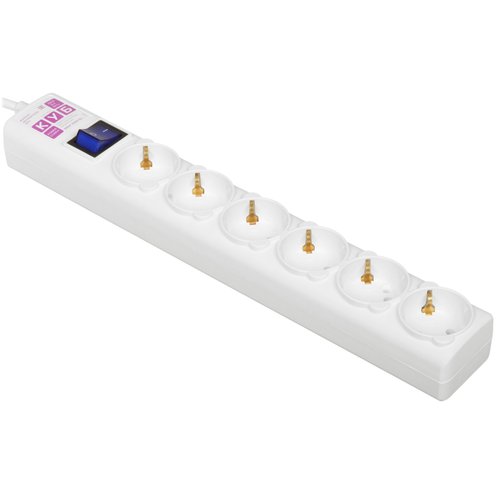 Сетевой фильтр Power Cube SPG6-16-3M белый
