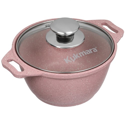 Кастрюля Kukmara Trendy style к11tsr 1 л 16 см розовый