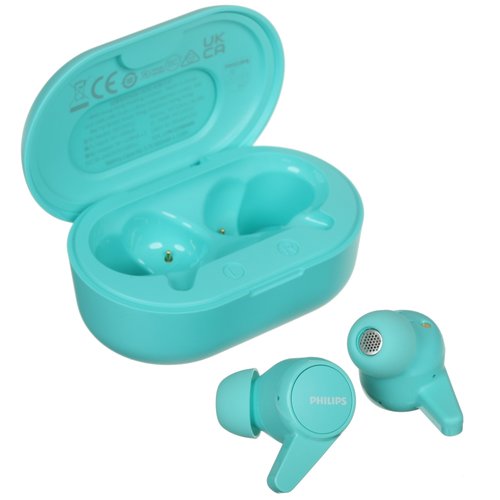 Наушники TWS Philips TAT1207  бирюзовый 2022