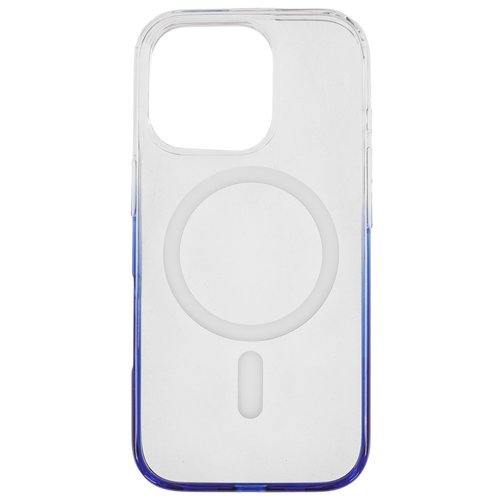 Накладка  uBear Fusion Mag Case для Apple iPhone 16 Pro синий/прозрачный