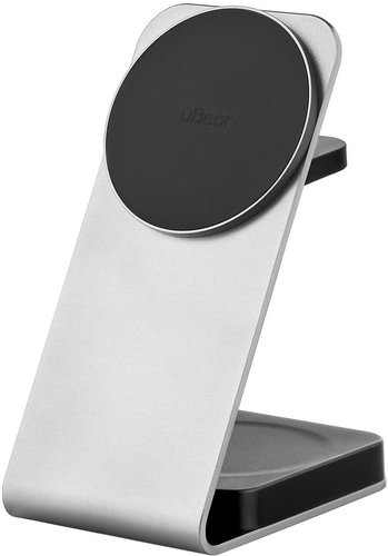 Беспроводное зарядное устройство uBear Level Ultra Apple Watch Edition серебристый
