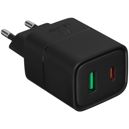 Сетевое зарядное устройство KEYRON K45ACQCPDGaNB черный