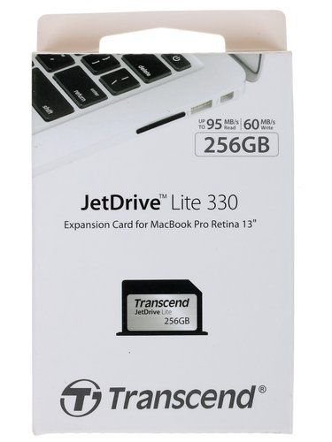 Карта памяти Transcend JetDrive Lite 330 MacBook Air Expansion Card 256 ГБ [TS256GJDL330]