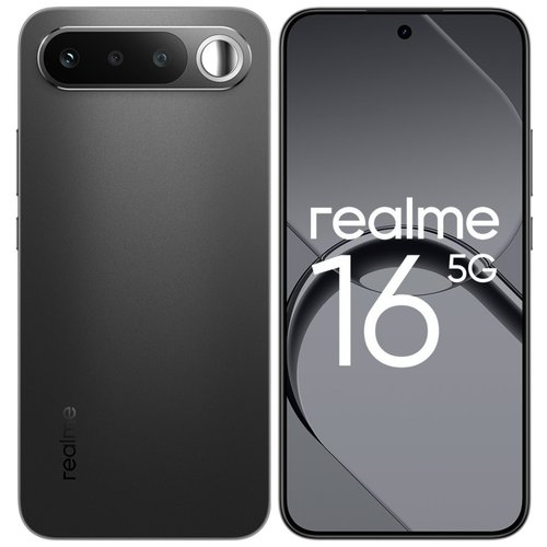 6.57" Смартфон realme 16 256 ГБ черный