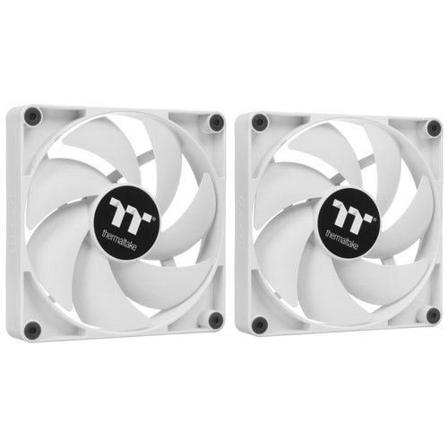 Купить Комплект вентиляторов Thermaltake CT140 [CL-F152-PL14WT-A] белый ...