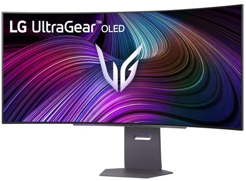 Монитор 45' LG UltraGear 45GX90SA-B OLED 3440x1440, 240 Гц, 0.03 мс, 21:9, 1300 кд/м² (пиковая), 2×HDMI 2.1, DP 1.4, USB-C (65 Вт PD), USB Hub, 3.5 Jack, динамики (2×7 Вт), DisplayHDR True Black 400, FreeSync Premium, G-Sync Compatible, изогнутый (800R), черный, фото3