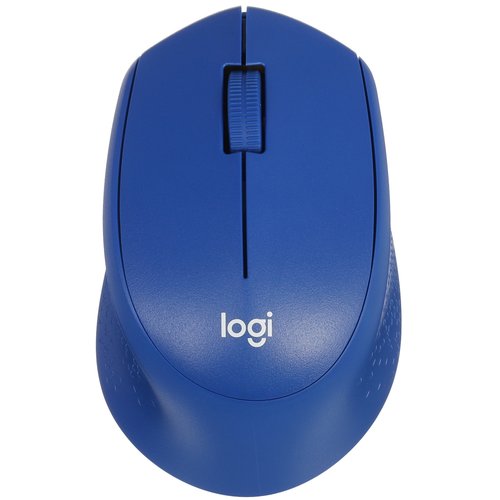 Мышь беспроводная Logitech M331 Silent Plus [910-004948] синий