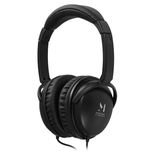 Проводные наушники Music Public Kingdom HP402  черный 2024