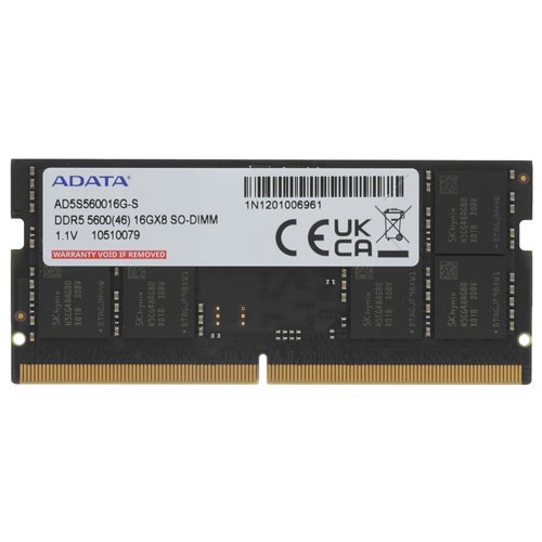 RAM SODIMM ADATA [AD5S560016G-S] 16 GB