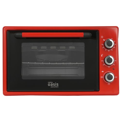 Мини-печь Oasis M-40R красный
