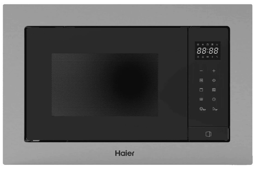 Встраиваемая микроволновая печь Haier HMX-BTG207X серебристый