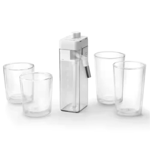 Milk frother De'Longhi LatteCrema Cool white