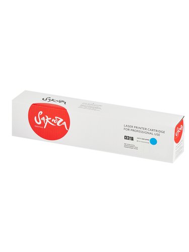 Картридж лазерный SAKURA SACE311A голубой, с чипом