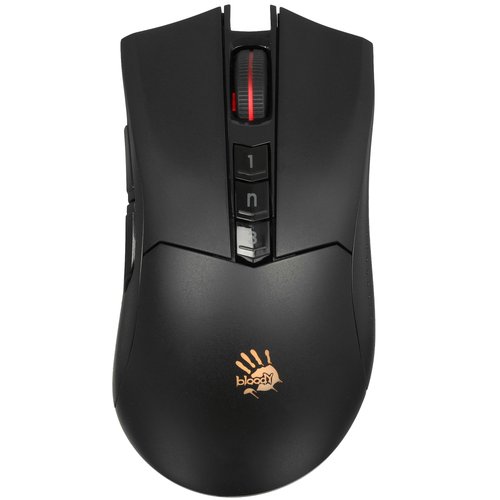 Мышь беспроводная A4Tech Bloody R90 Plus [R90Plus Stone Black] черный