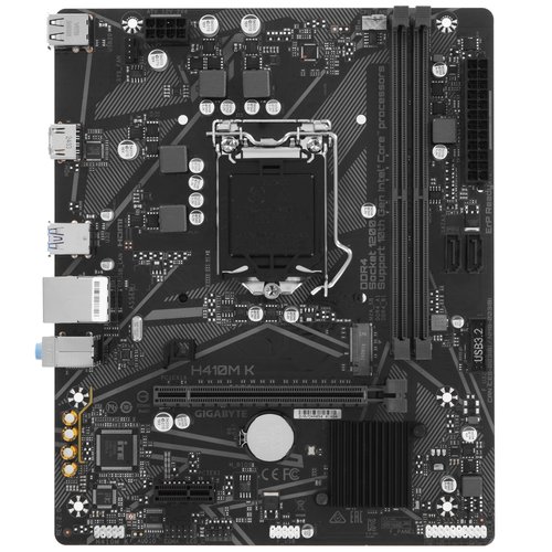 Материнская плата GIGABYTE H410M K (rev. 2.0)