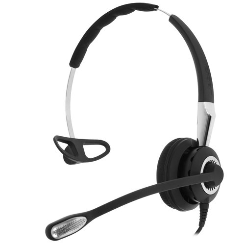 Проводная моногарнитура Jabra BIZ 2400 II Mono  черный 2020