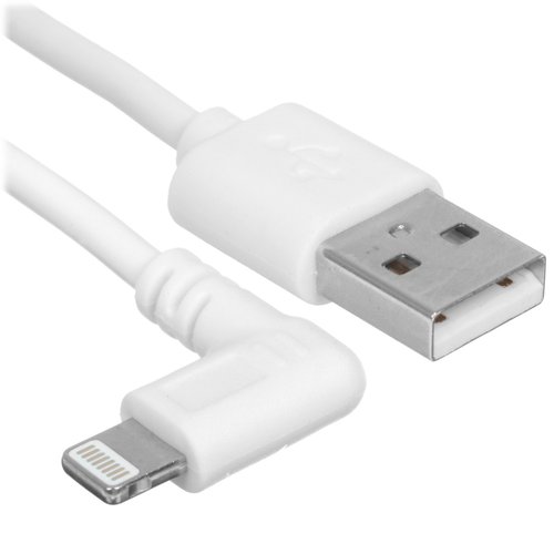 Кабель Aceline Lightning 8-pin - USB Type-A белый