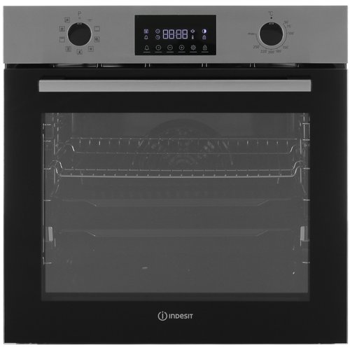 Электрический духовой шкаф Indesit IFE 3841 J IX серебристый