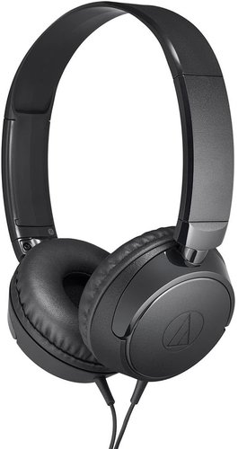 Проводные наушники Audio-Technica ATH-S120C  черный 2024