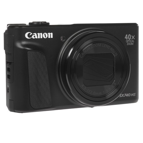 Компактный фотоаппарат Canon PowerShot SX740 HS черный