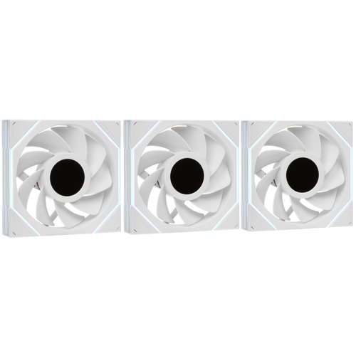 Комплект реверсных вентиляторов LIAN LI UNI FAN TL LCD WIRELESS 120-3 REVERS [G99.12RTLLCD1W3W.R0] белый