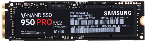 Купить Твердотельный накопитель SSD M.2 2280 512Gb Samsung 950 PRO [MZ ...