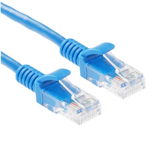 Патч-корд ExeGate UTP-RJ45-RJ45-5e-0.3M-BL