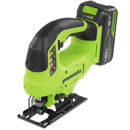 Электрический лобзик Greenworks GD24JS90