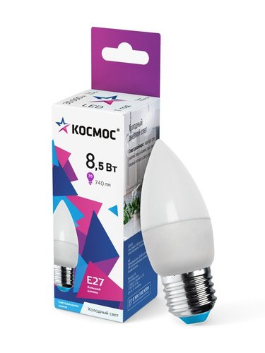 Лампа светодиодная Космос LkecLED8.5wCNE2765