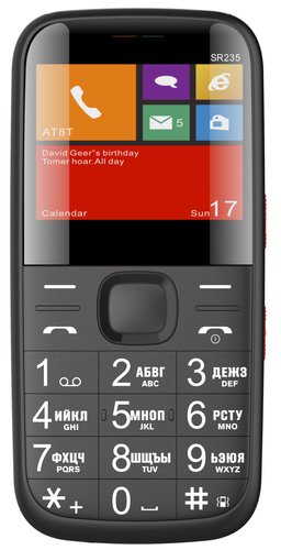 Сотовый телефон FinePower SR235 черный