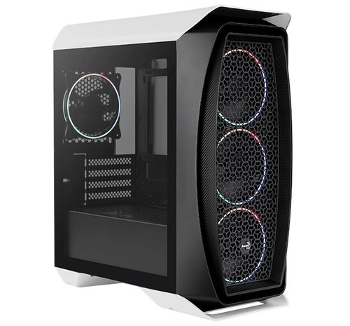 Корпус AeroCool Aero One Mini Eclipse [Aero One Mini Eclipse-G-WT-v1] белый