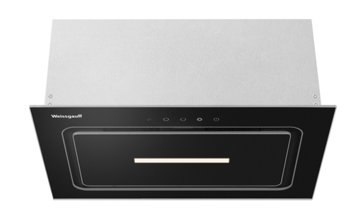 Вытяжка полновстраиваемая Weissgauff Aura 456 Touch Black Glass черный/черный