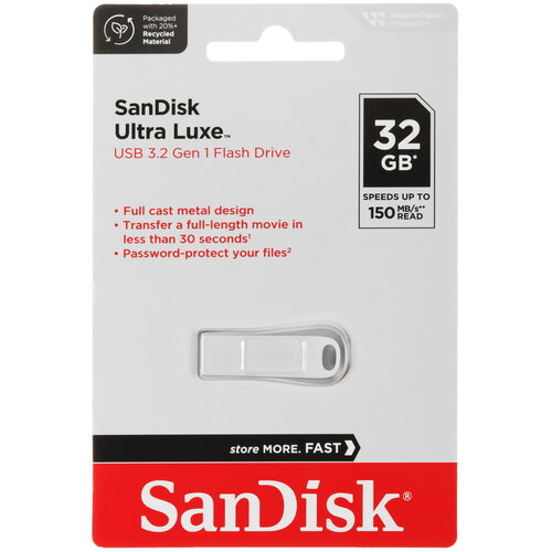 Память USB Flash 32 ГБ SanDisk Ultra Luxe [SDCZ74-032G-G46]