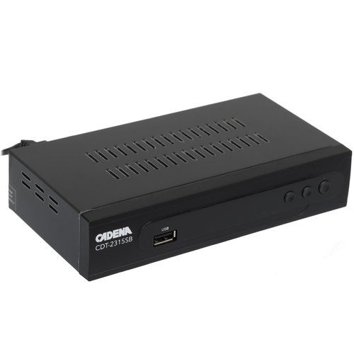 Приставка для цифрового ТВ Cadena CDT-2315SB черный