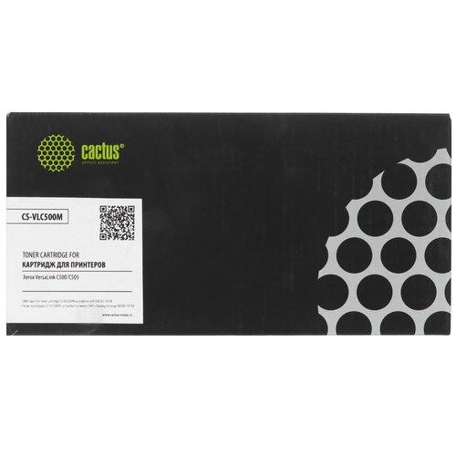 Картридж лазерный Cactus CS-VLC500M 106R03878 пурпурный, с чипом