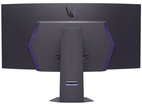 Монитор 45' LG UltraGear 45GX90SA-B OLED 3440x1440, 240 Гц, 0.03 мс, 21:9, 1300 кд/м² (пиковая), 2×HDMI 2.1, DP 1.4, USB-C (65 Вт PD), USB Hub, 3.5 Jack, динамики (2×7 Вт), DisplayHDR True Black 400, FreeSync Premium, G-Sync Compatible, изогнутый (800R), черный, фото6
