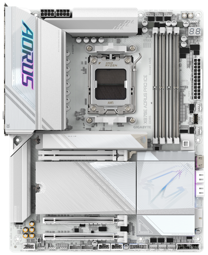 Материнская плата GIGABYTE X870E AORUS PRO ICE