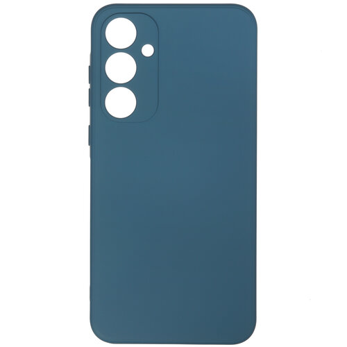 Накладка  BoraSCO Microfiber Case для Samsung Galaxy A35 синий