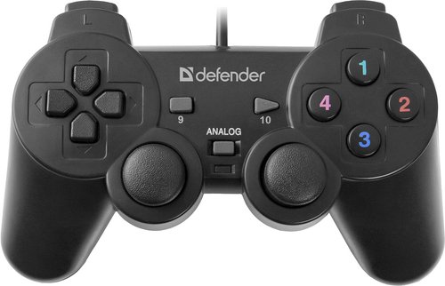 Геймпад проводной Defender Omega черный
