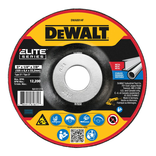Диск обдирочный DeWalt DWA8914F
