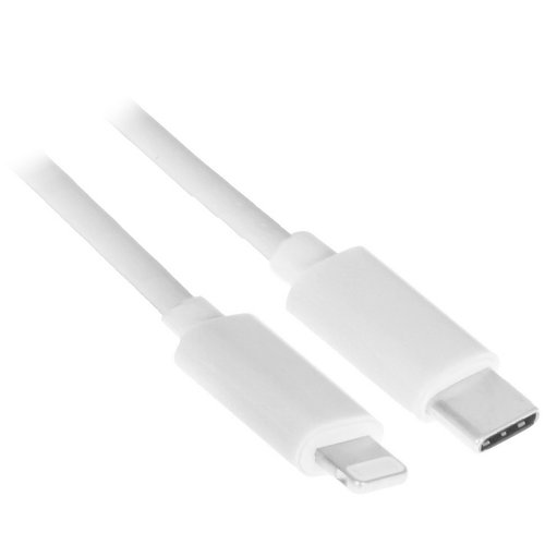 Кабель KEYRON Lightning 8-pin - USB Type-C белый 1.5 м