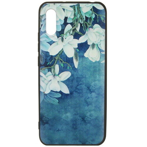 Купить Накладка Aceline Print для Xiaomi Redmi 9A синий/голубой в ...